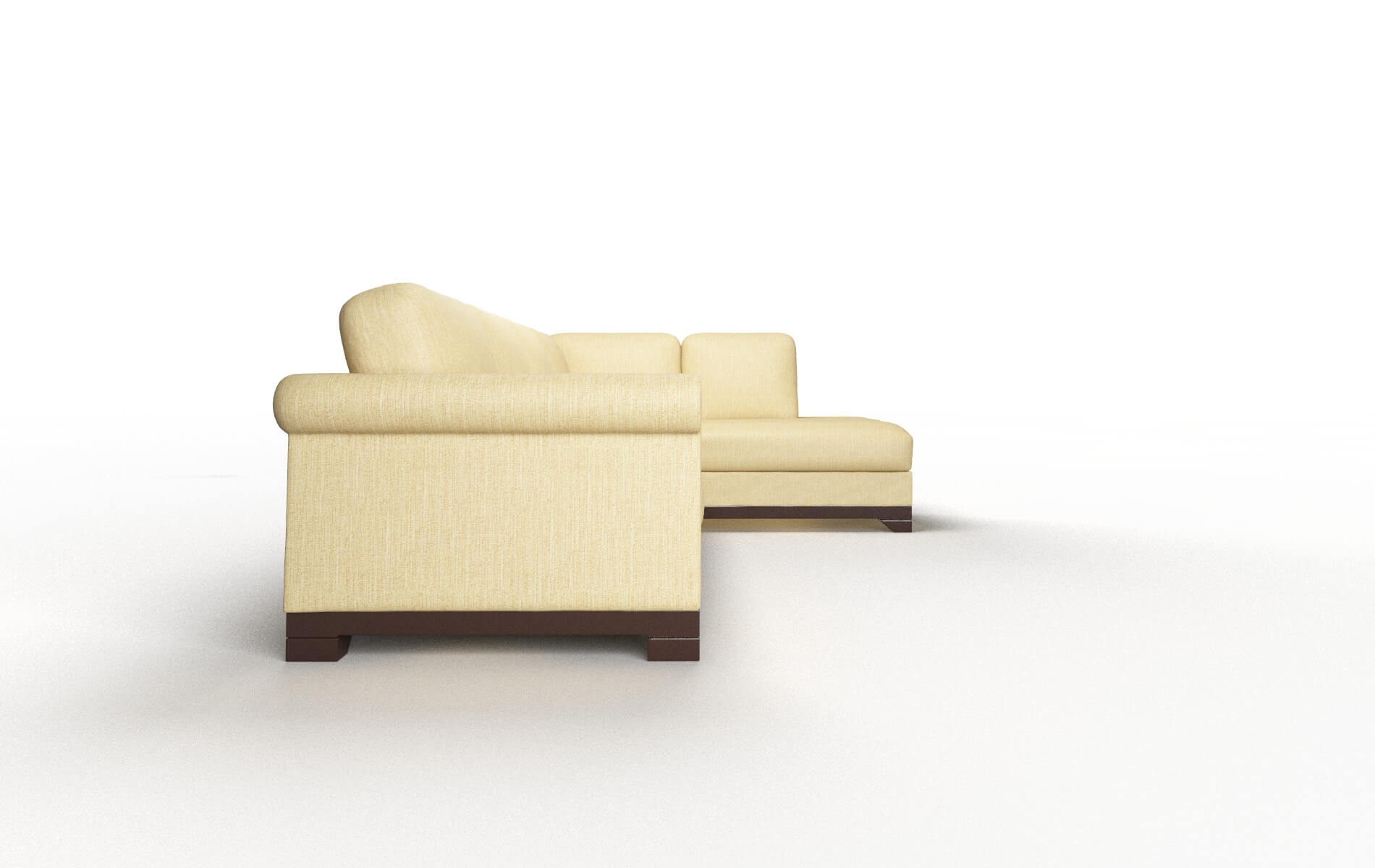 Denver Malibu Maize Panel espresso legs 3