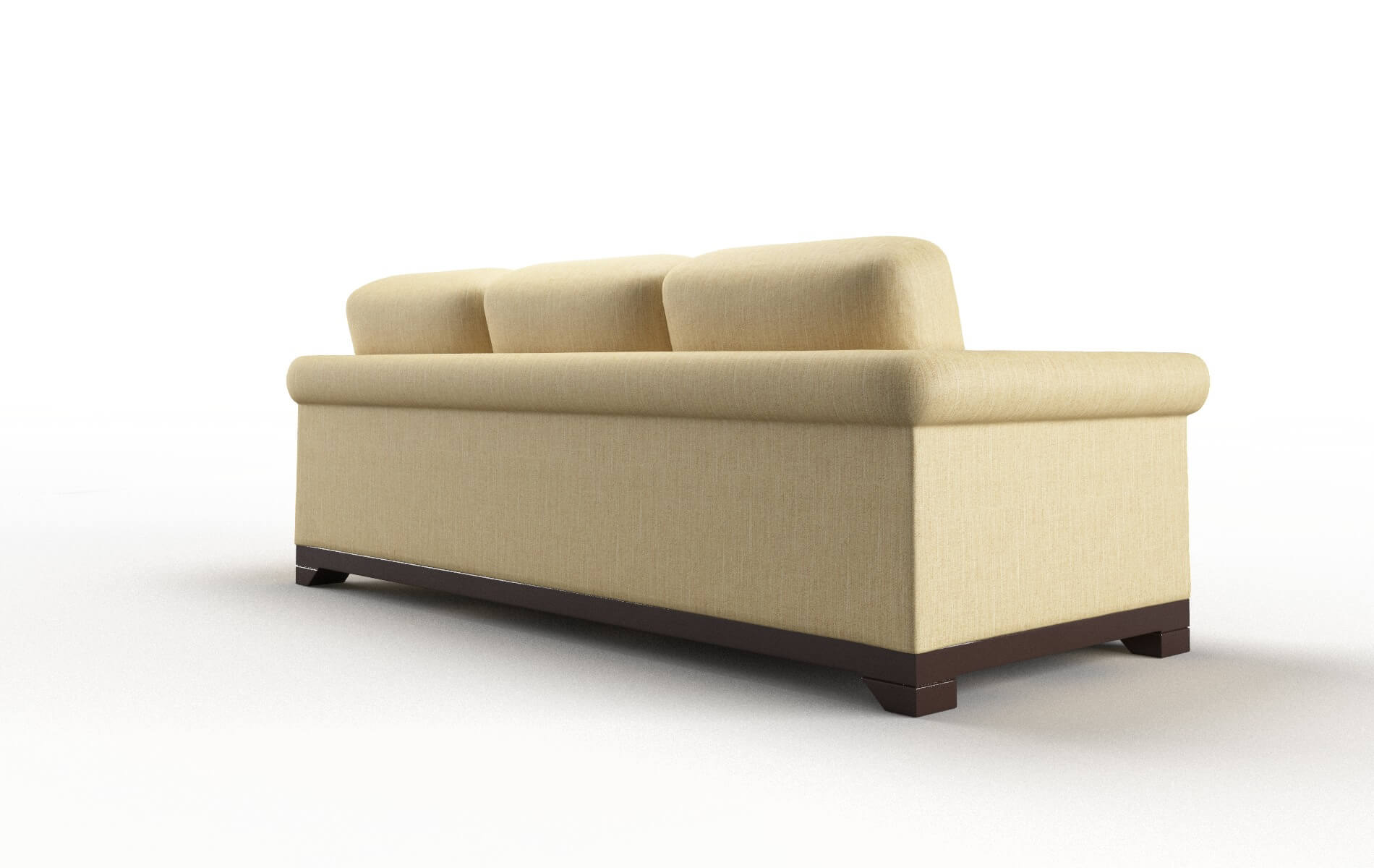 Denver Malibu Maize Sofa espresso legs 5