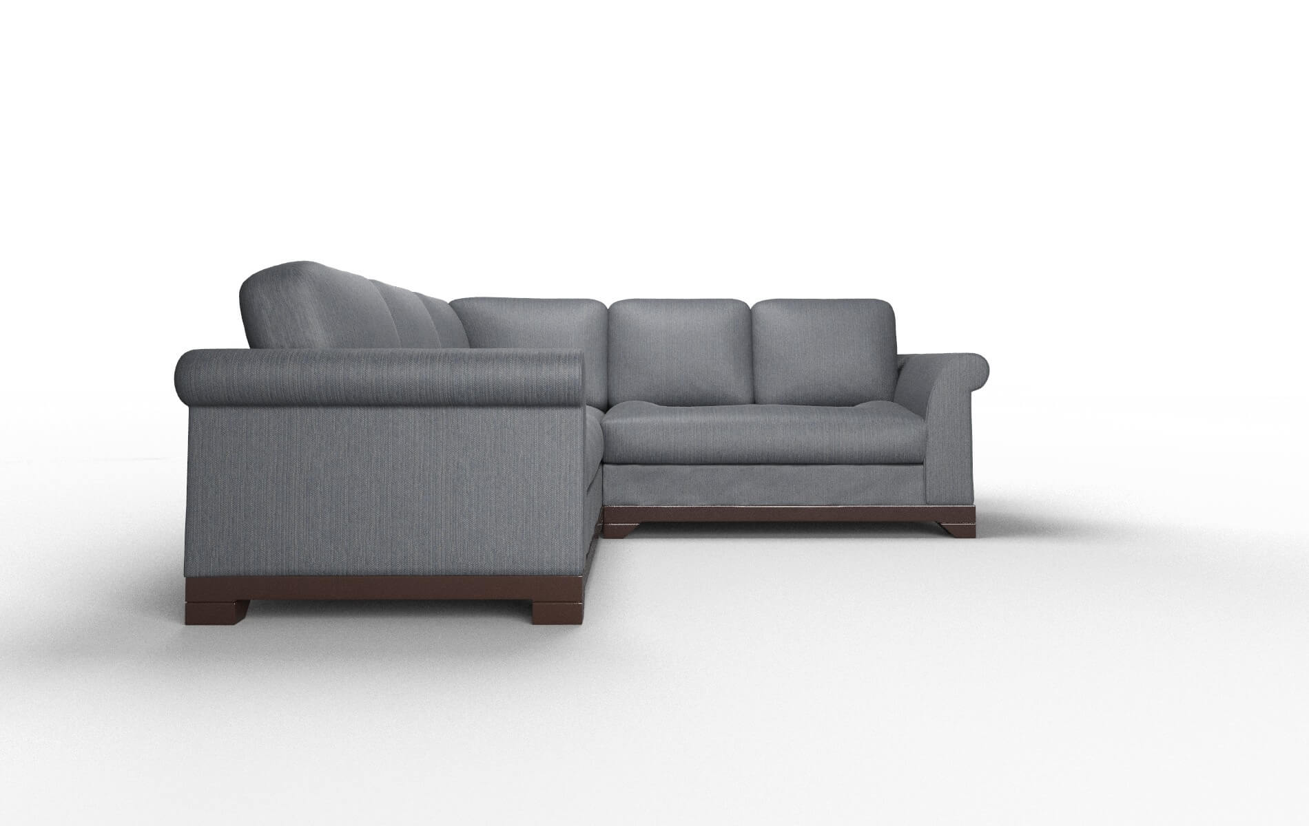 Denver Malibu Sea Sectional espresso legs 2