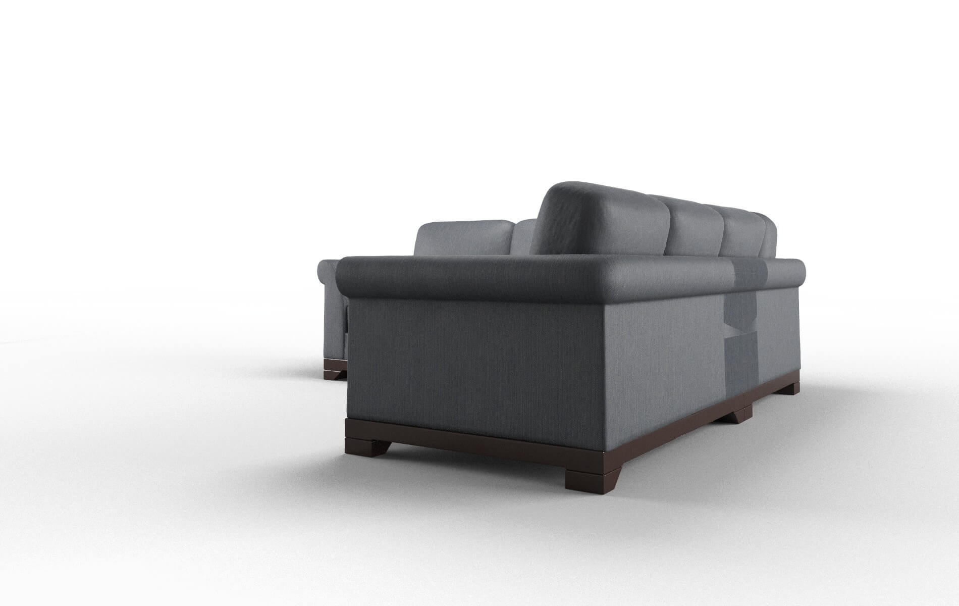 Denver Malibu Sea Sectional espresso legs 4