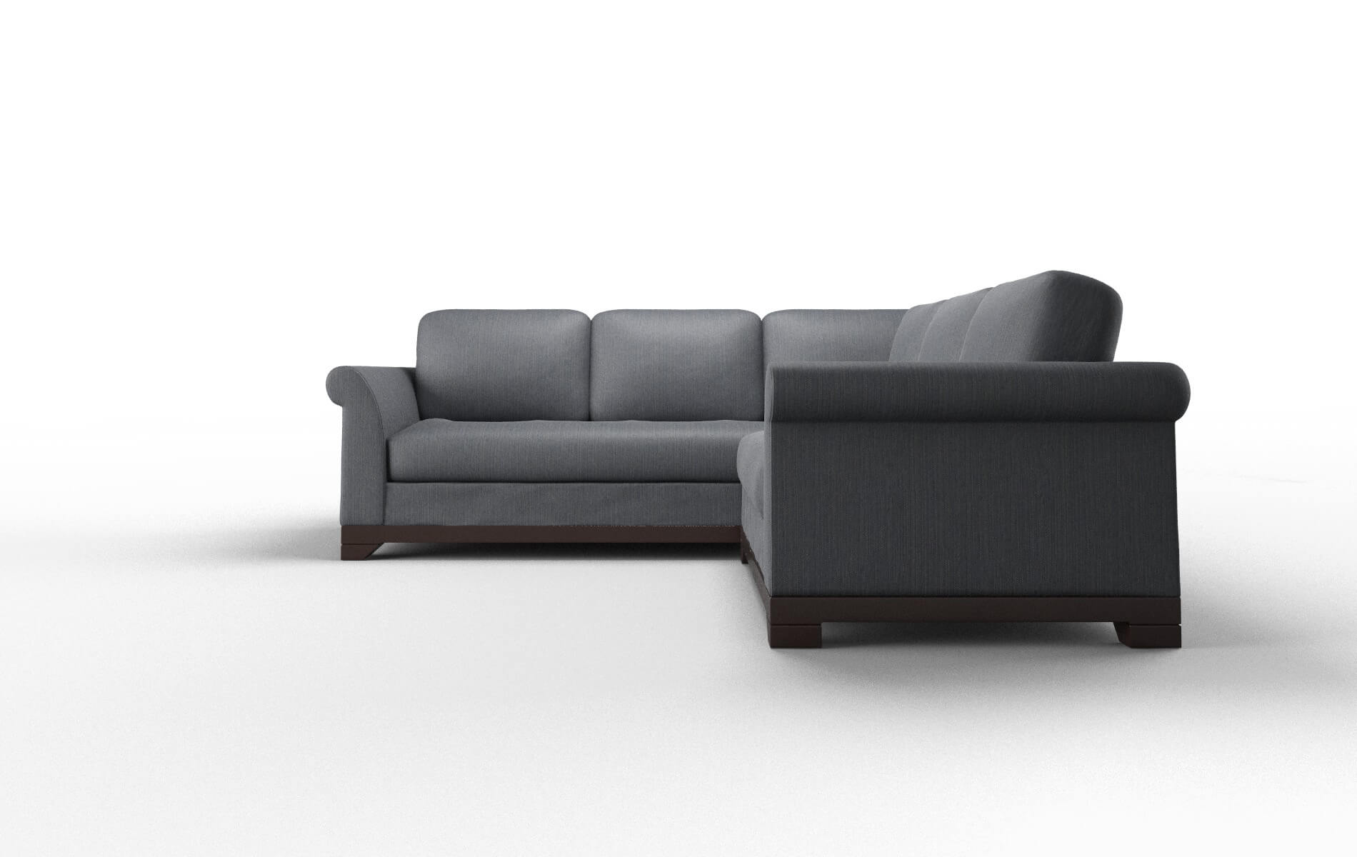 Denver Malibu Sea Sectional espresso legs 5