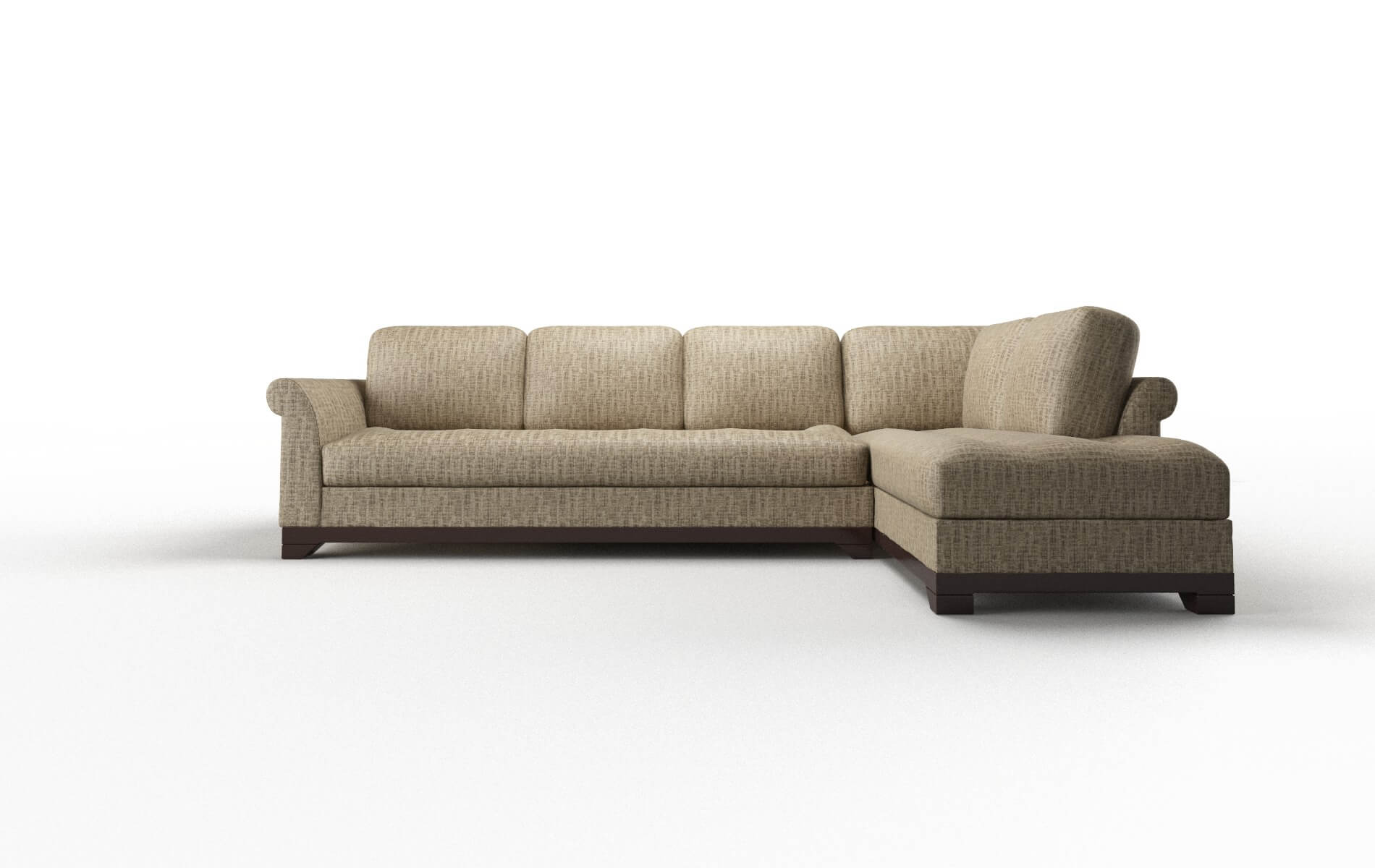 Denver Marcy Camel Panel espresso legs 1
