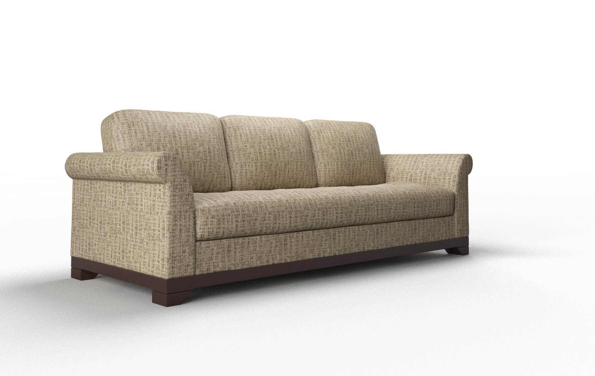 Denver Marcy Camel Sofa espresso legs 2