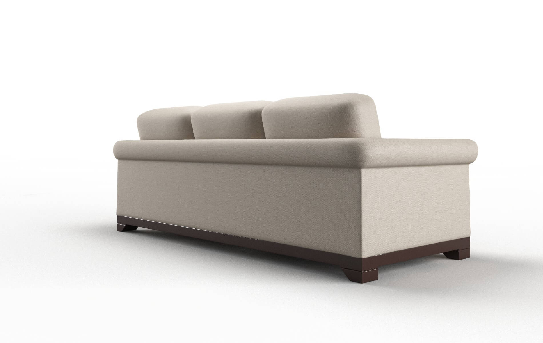 Denver Naples Almond Sofa espresso legs 5