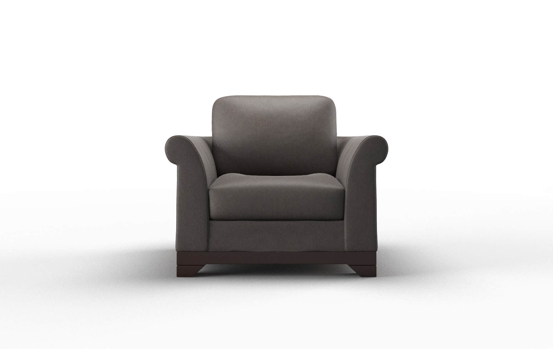 Denver Naples graphite Chair Espresso Legs  1