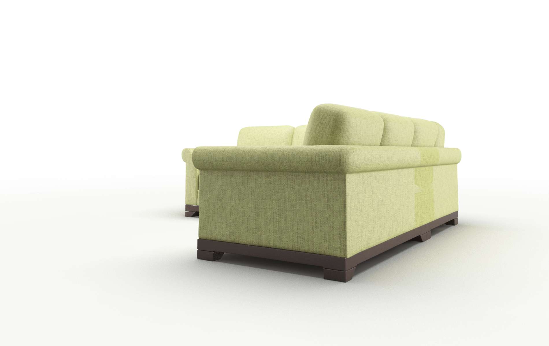 Denver Notion Appletini Sectional espresso legs 4