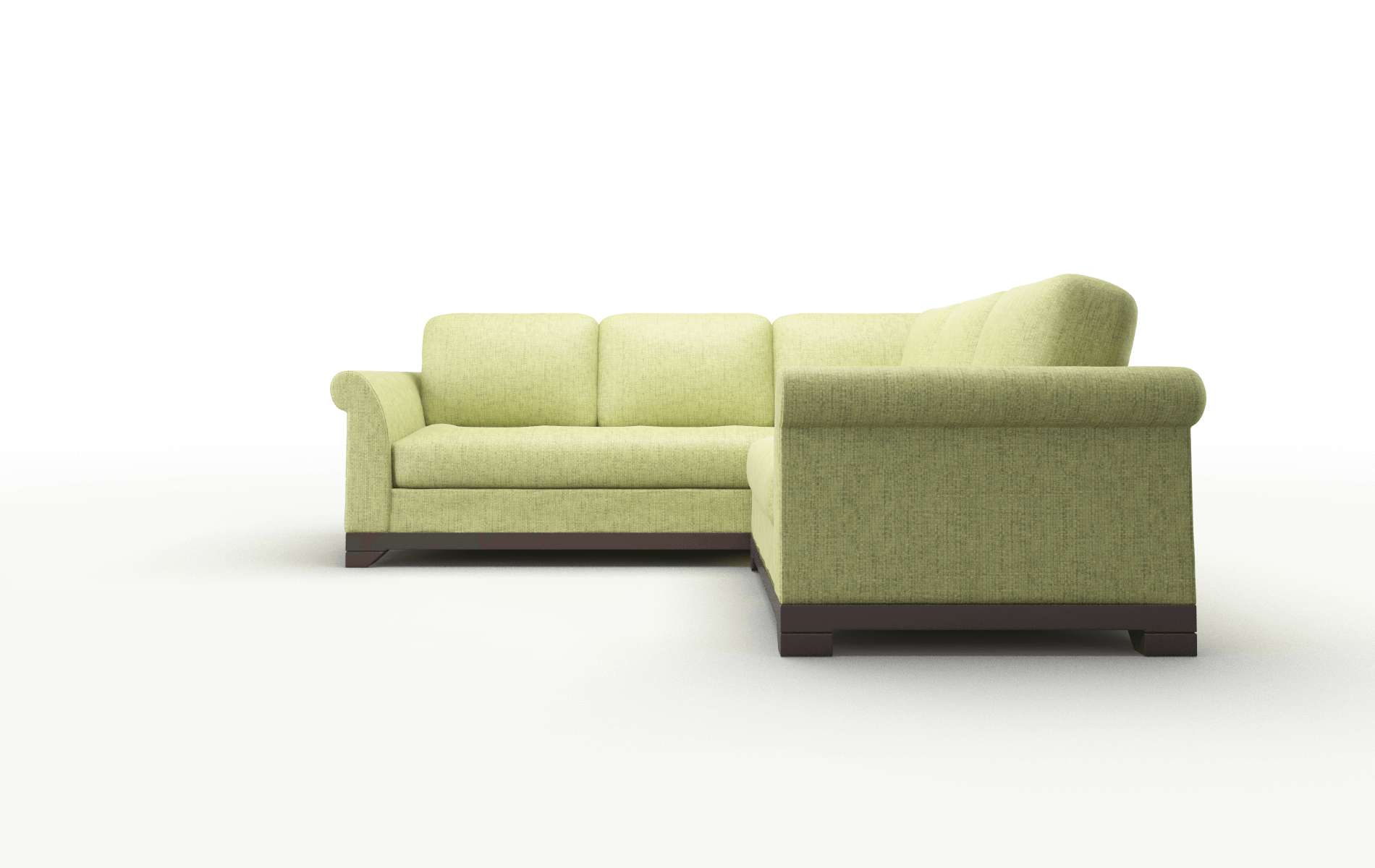 Denver Notion Appletini Sectional espresso legs 5