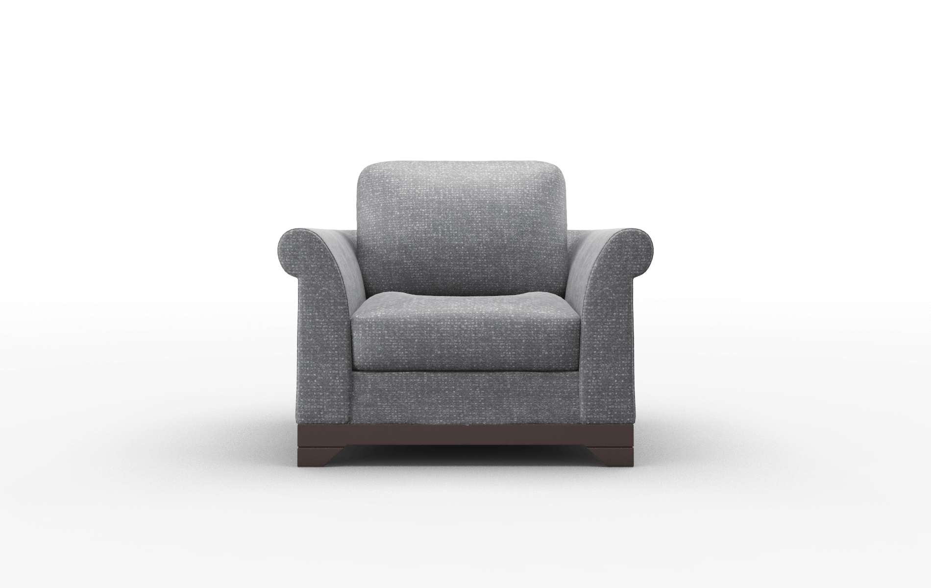 Denver Notion Graphite Chair espresso legs 1