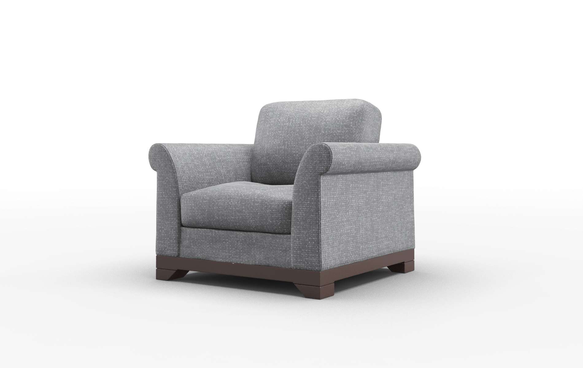 Denver Notion Graphite Chair espresso legs 4