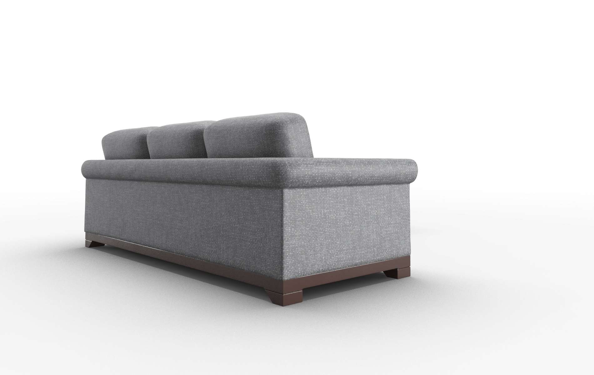 Denver Notion Graphite Sectional espresso legs 3