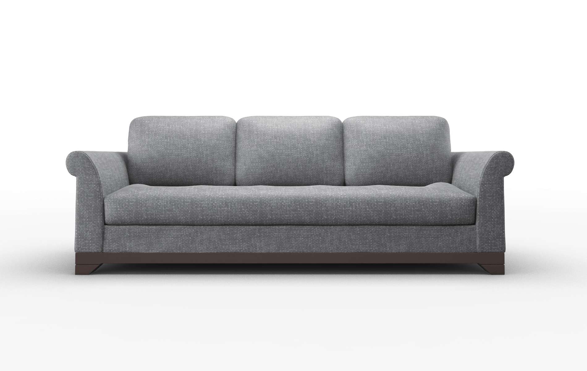 Denver Notion Graphite Sofa espresso legs 1