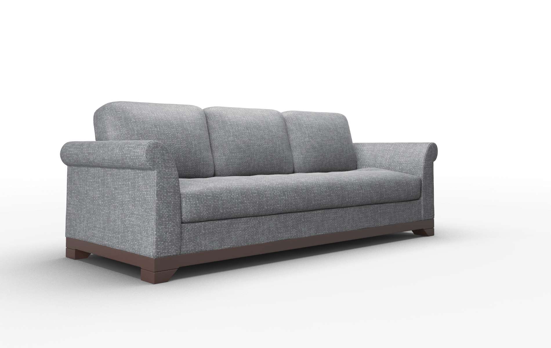 Denver Notion Graphite Sofa espresso legs 2