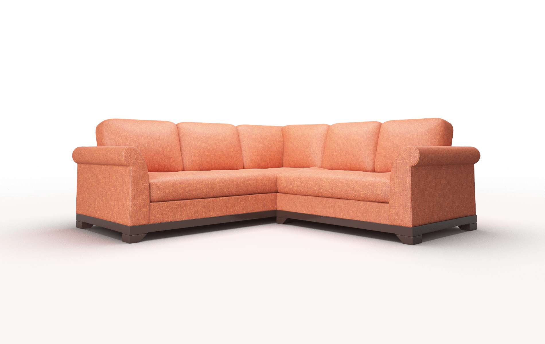 Denver Notion Tang Sectional espresso legs 1