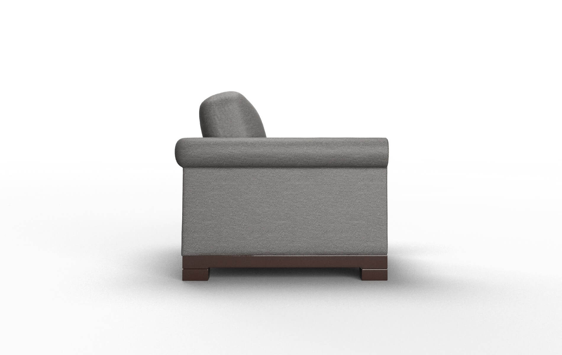 Denver Oscar Grey Chair espresso legs 3