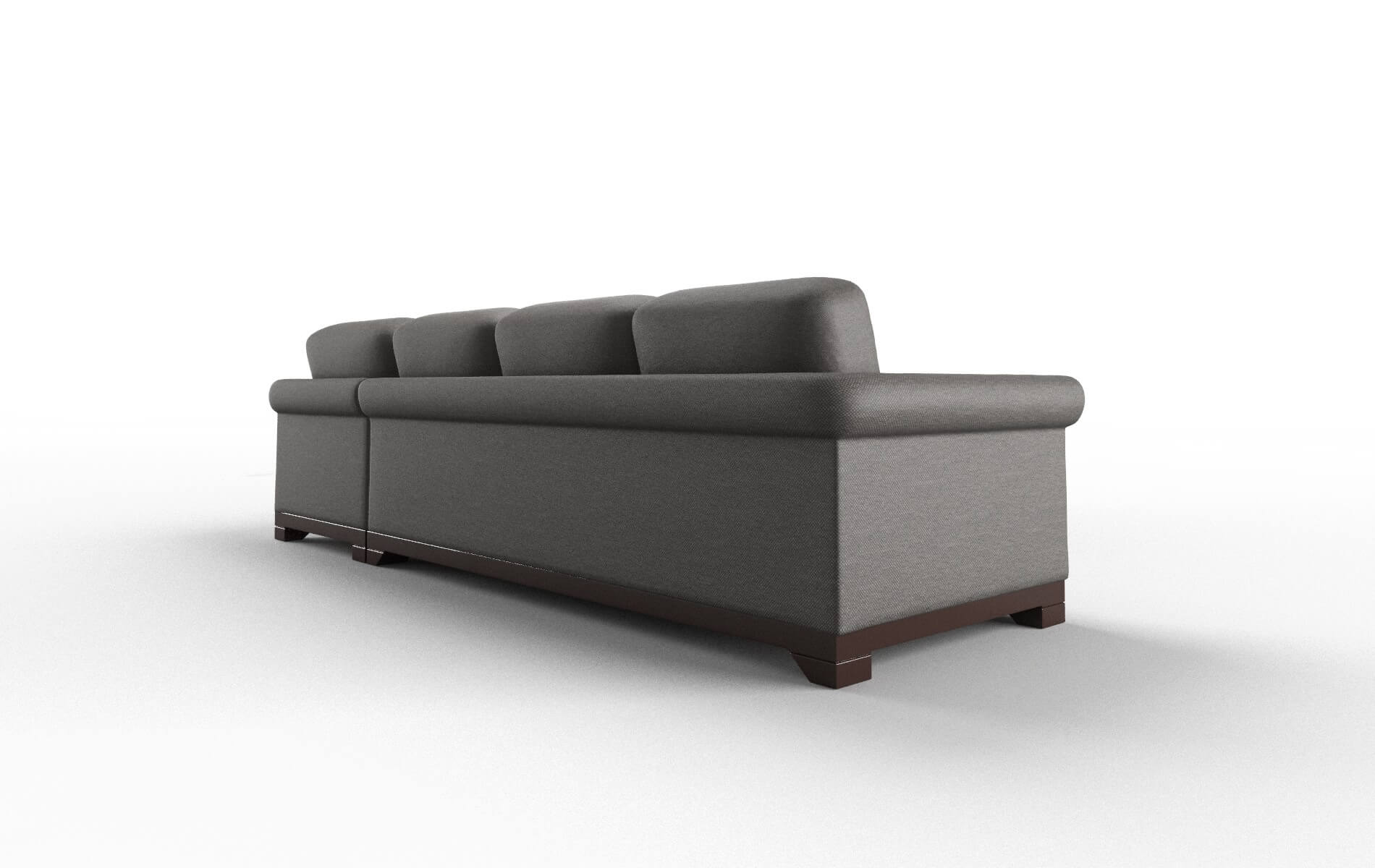 Denver Oscar Grey Panel espresso legs 5