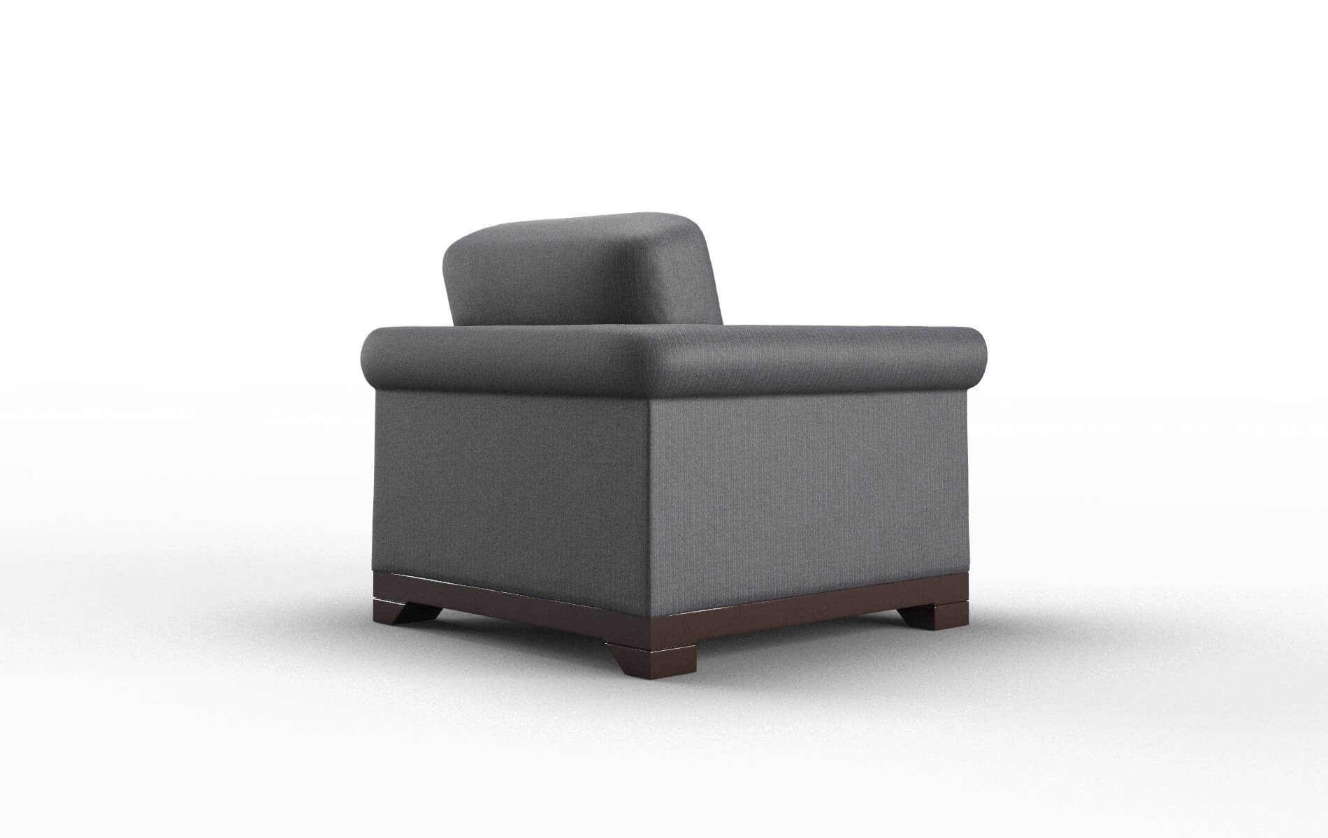 Denver Parker Charcoal Chair espresso legs 5