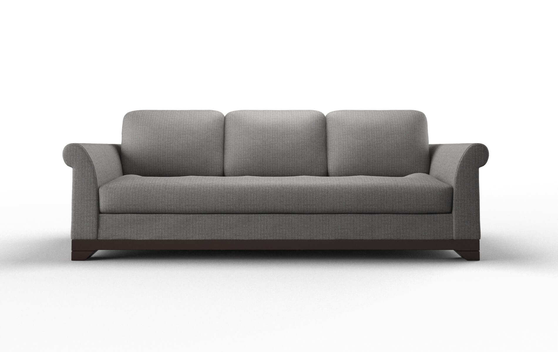 Denver Parker graphite Sofa Espresso Legs  1