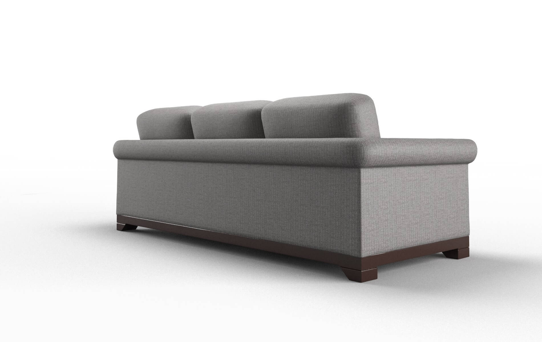 Denver Parker Graphite Sofa espresso legs 5