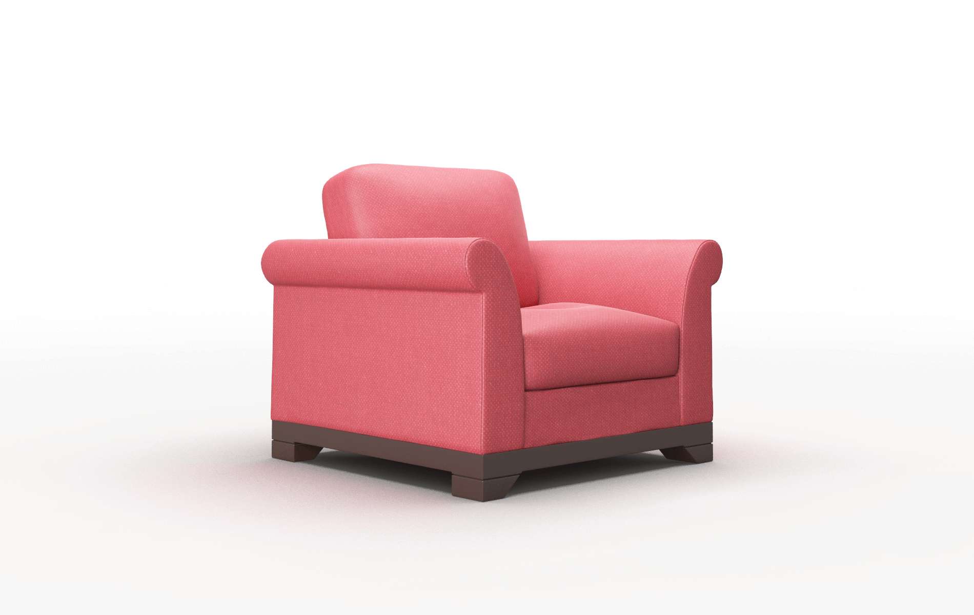 Denver Pauline Ruby Chair espresso legs 2