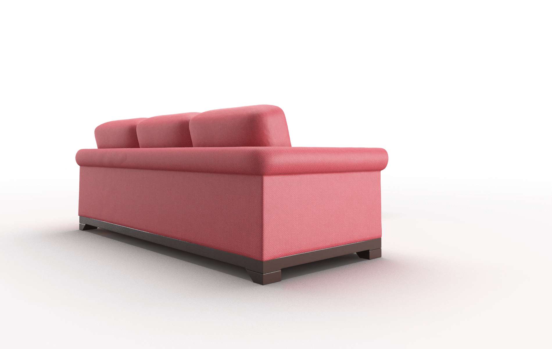 Denver Pauline Ruby Sectional espresso legs 3