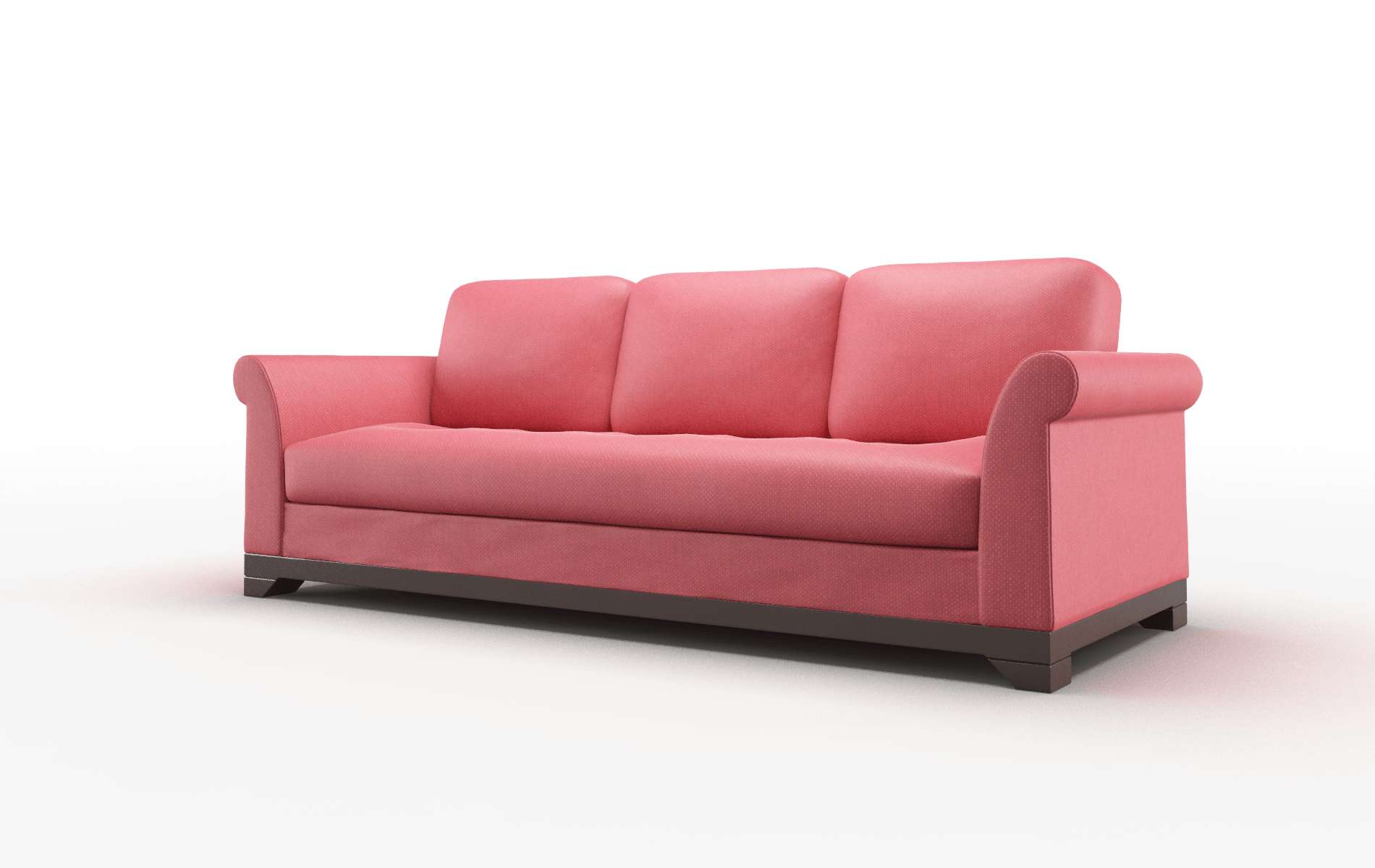 Denver Pauline Ruby Sofa espresso legs 4