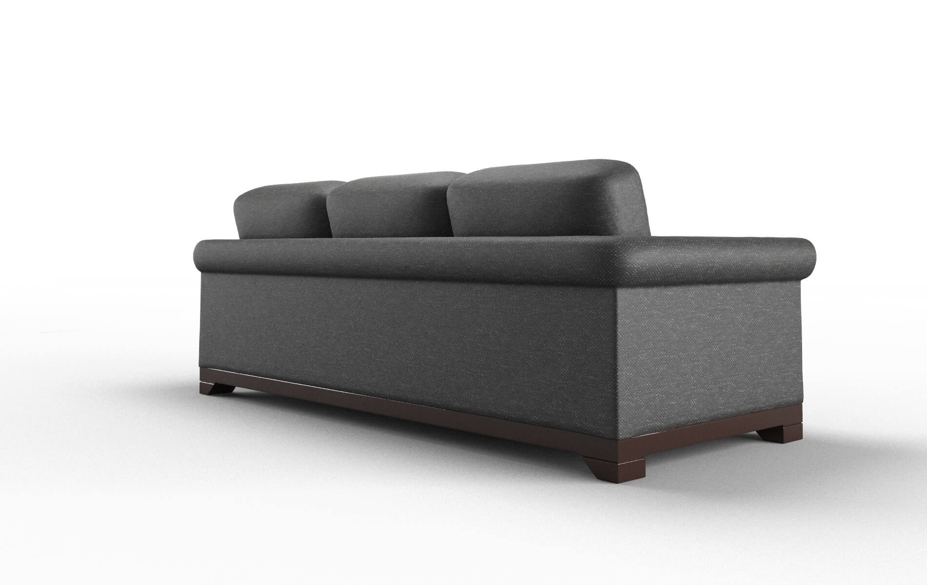Denver Phoenix Charcoal Sofa espresso legs 5