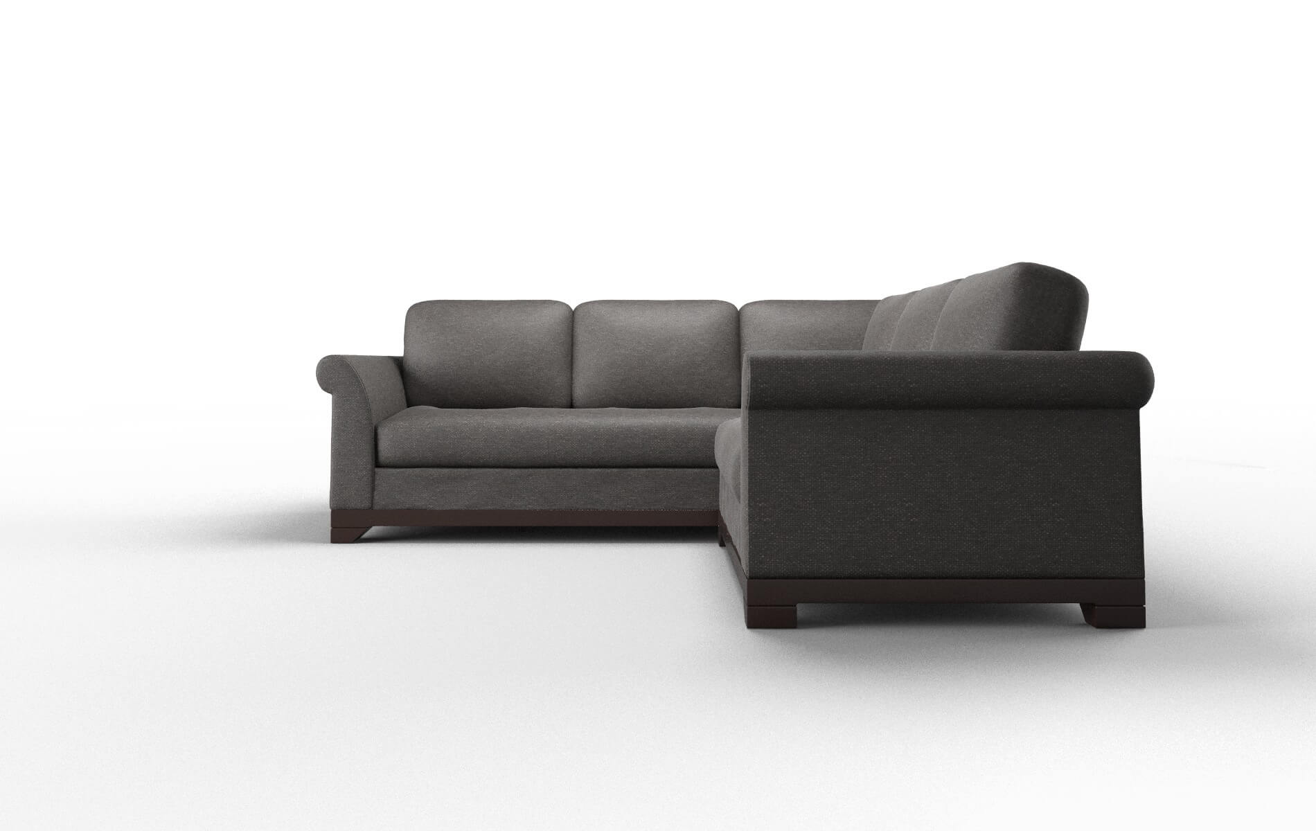 Denver Phoenix Chocolate Sectional espresso legs 5