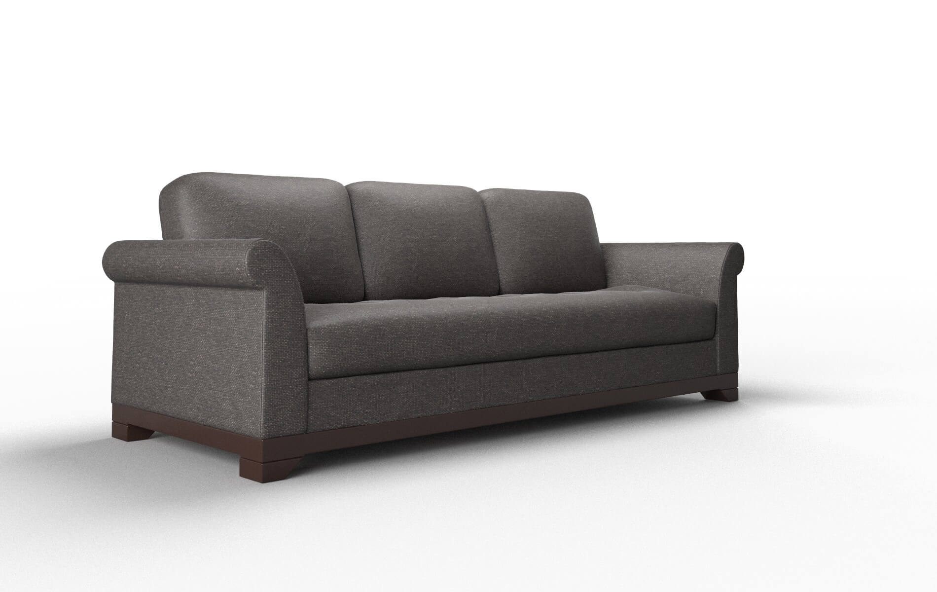 Denver Phoenix Chocolate Sofa espresso legs 2