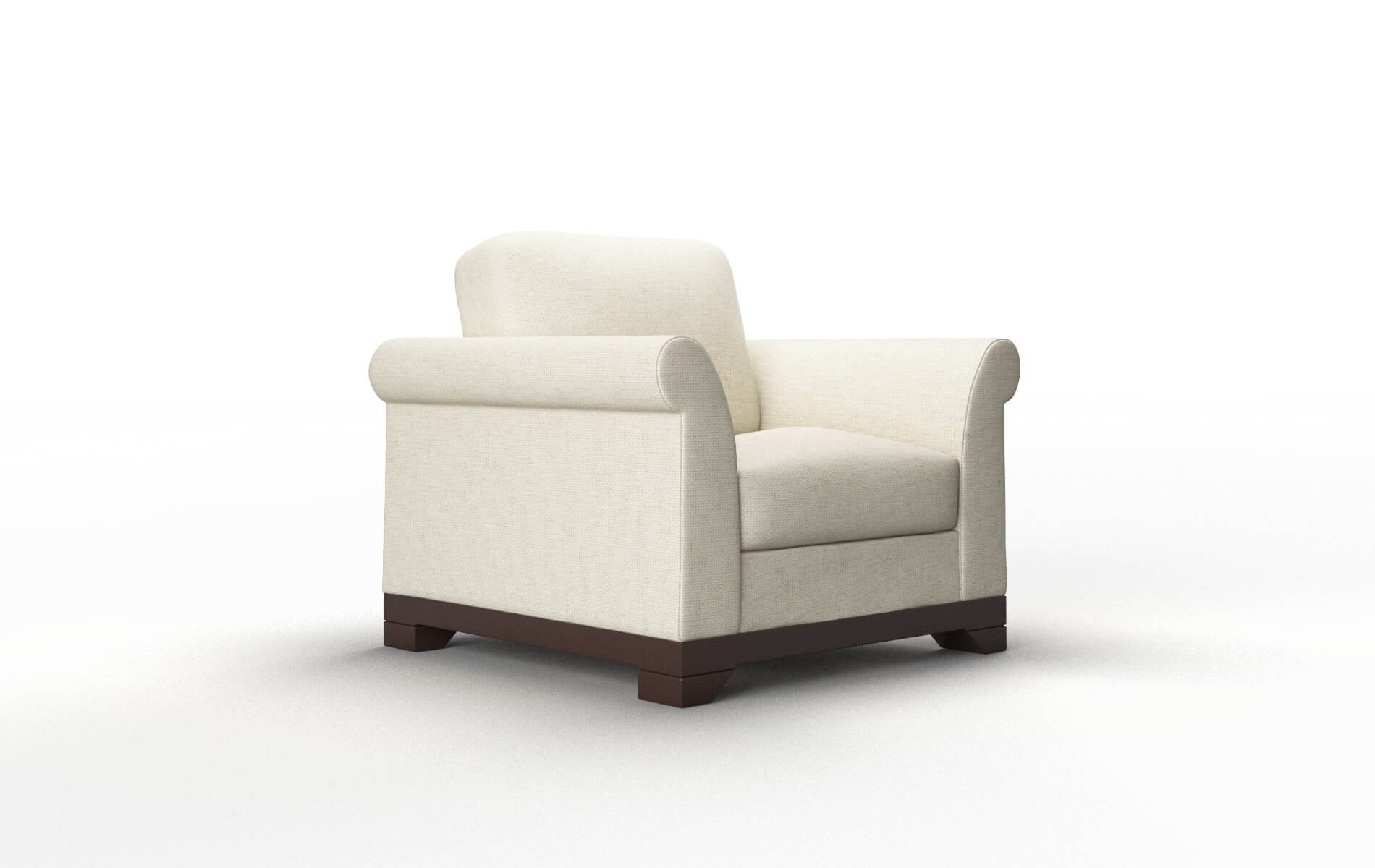 Denver Phoenix Ivory Chair espresso legs 2