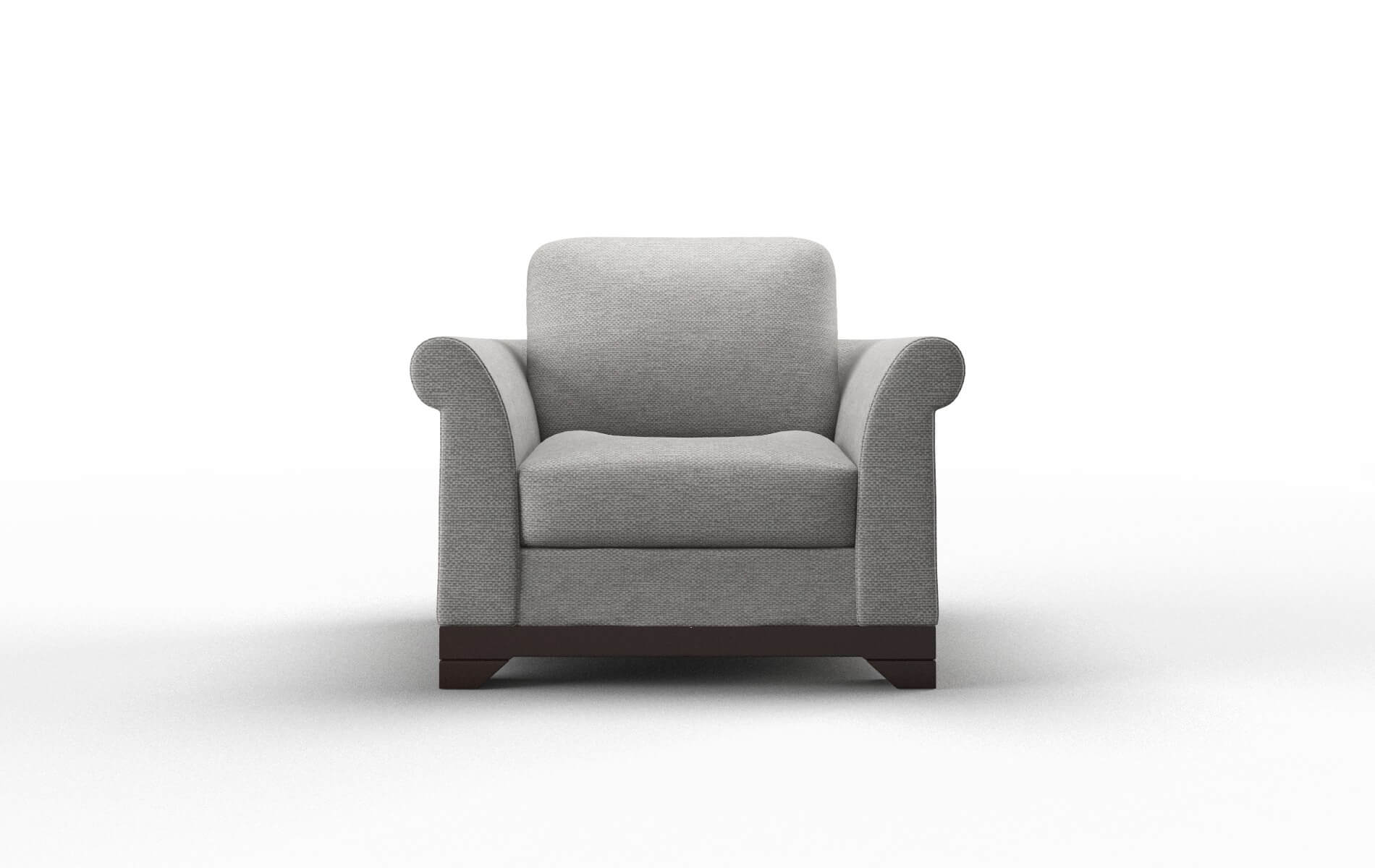 Denver Phoenix Smoke Chair espresso legs 1