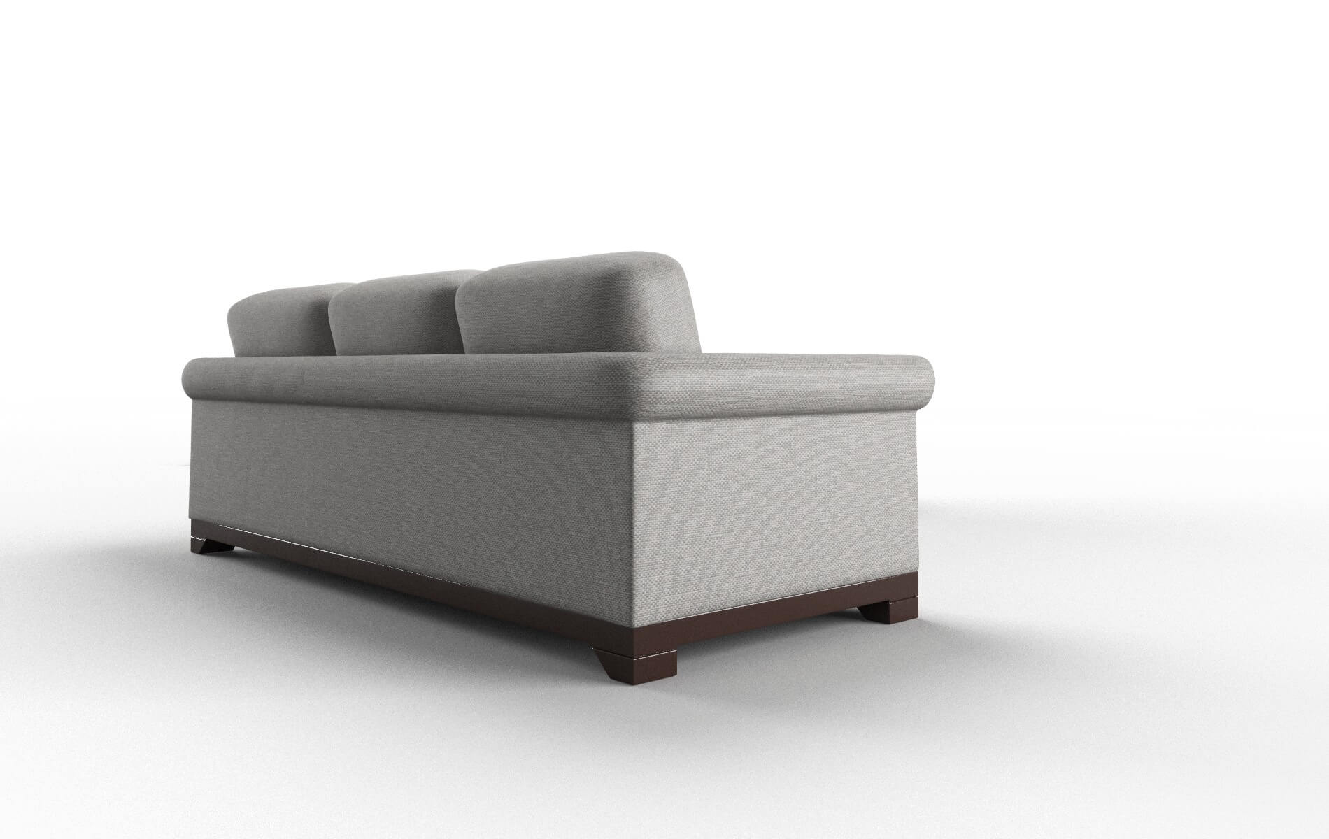 Denver Phoenix Smoke Sectional espresso legs 3