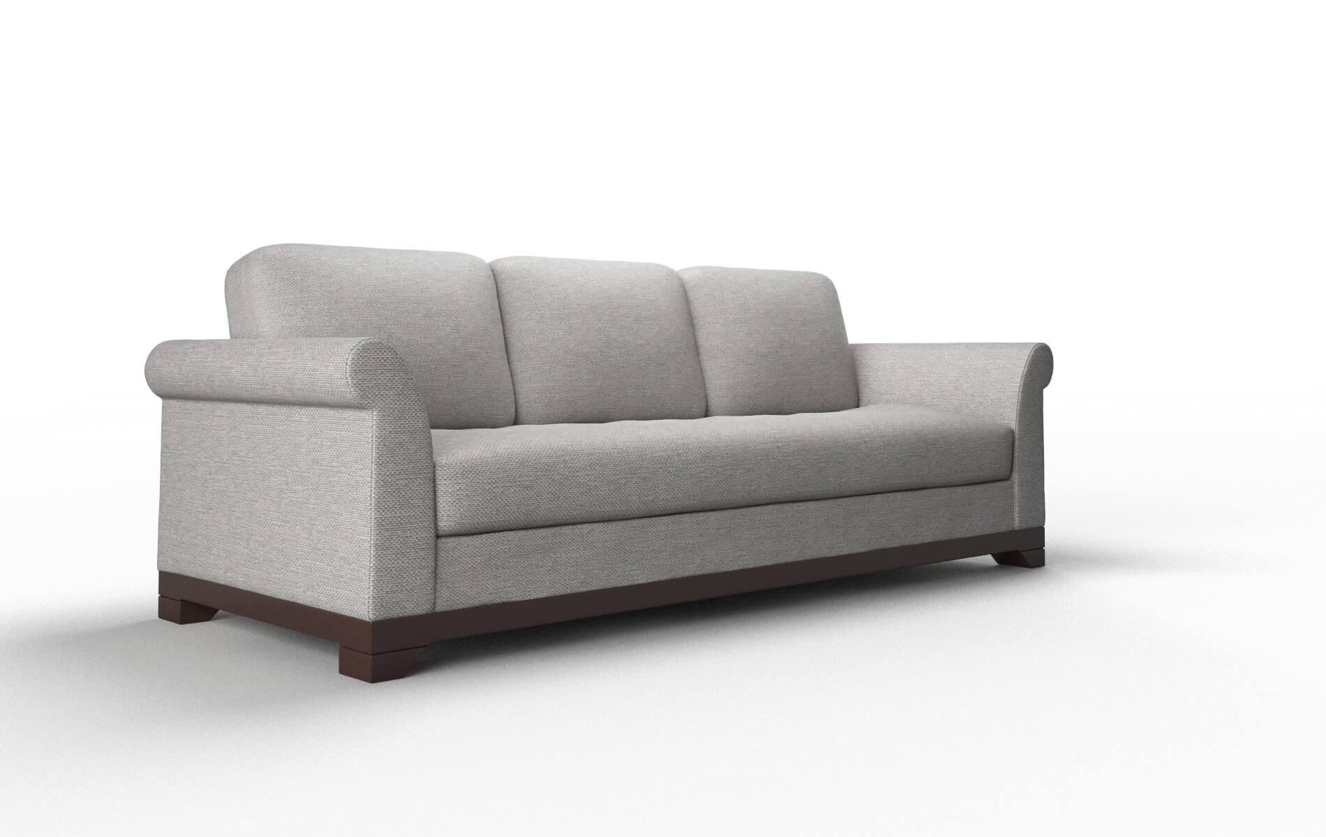 Denver Phoenix Smoke Sofa espresso legs 2