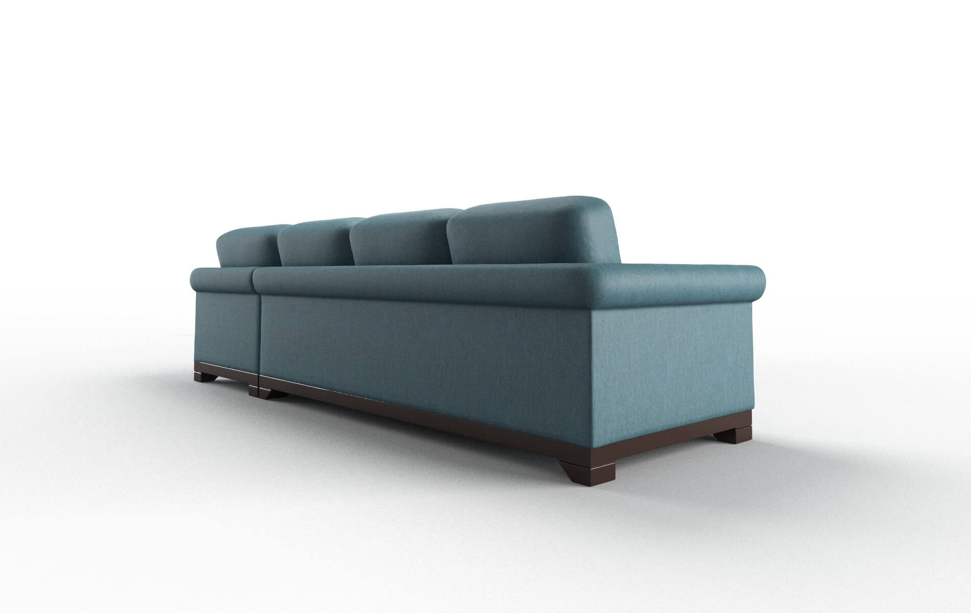 Denver Portland Prussian Panel espresso legs 5