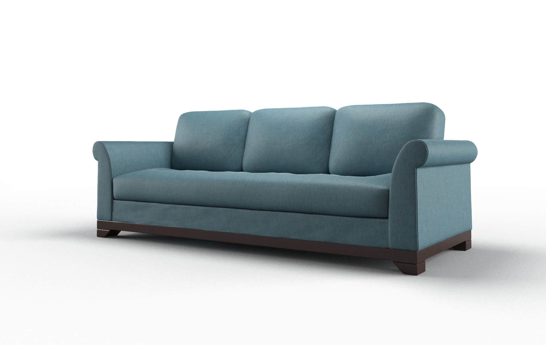 Denver Portland Prussian Sofa espresso legs 4
