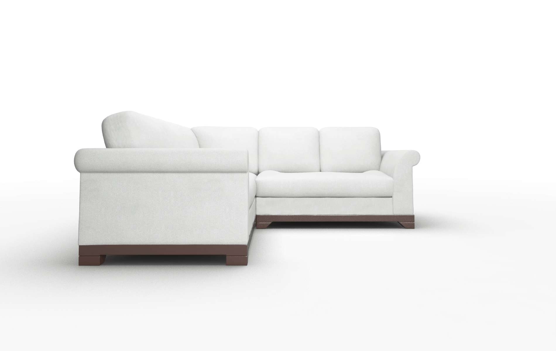 Denver Prisma Steam Sectional espresso legs 2
