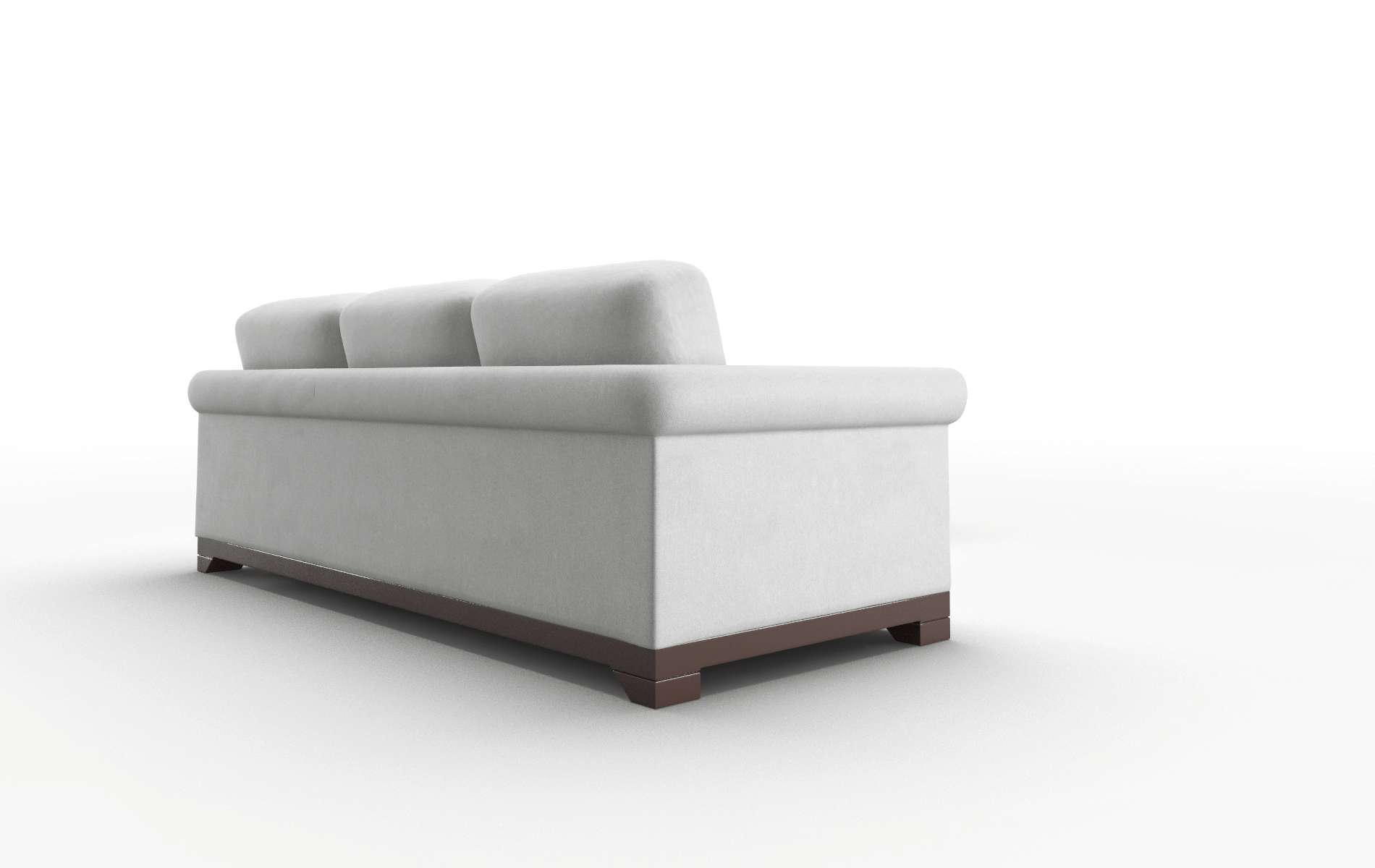 Denver Prisma Steam Sectional espresso legs 3
