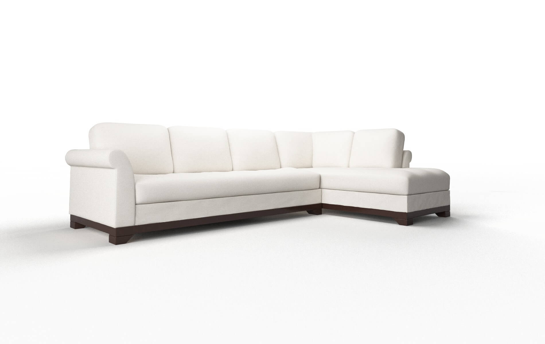 Denver Redondo Pearl Panel espresso legs 2