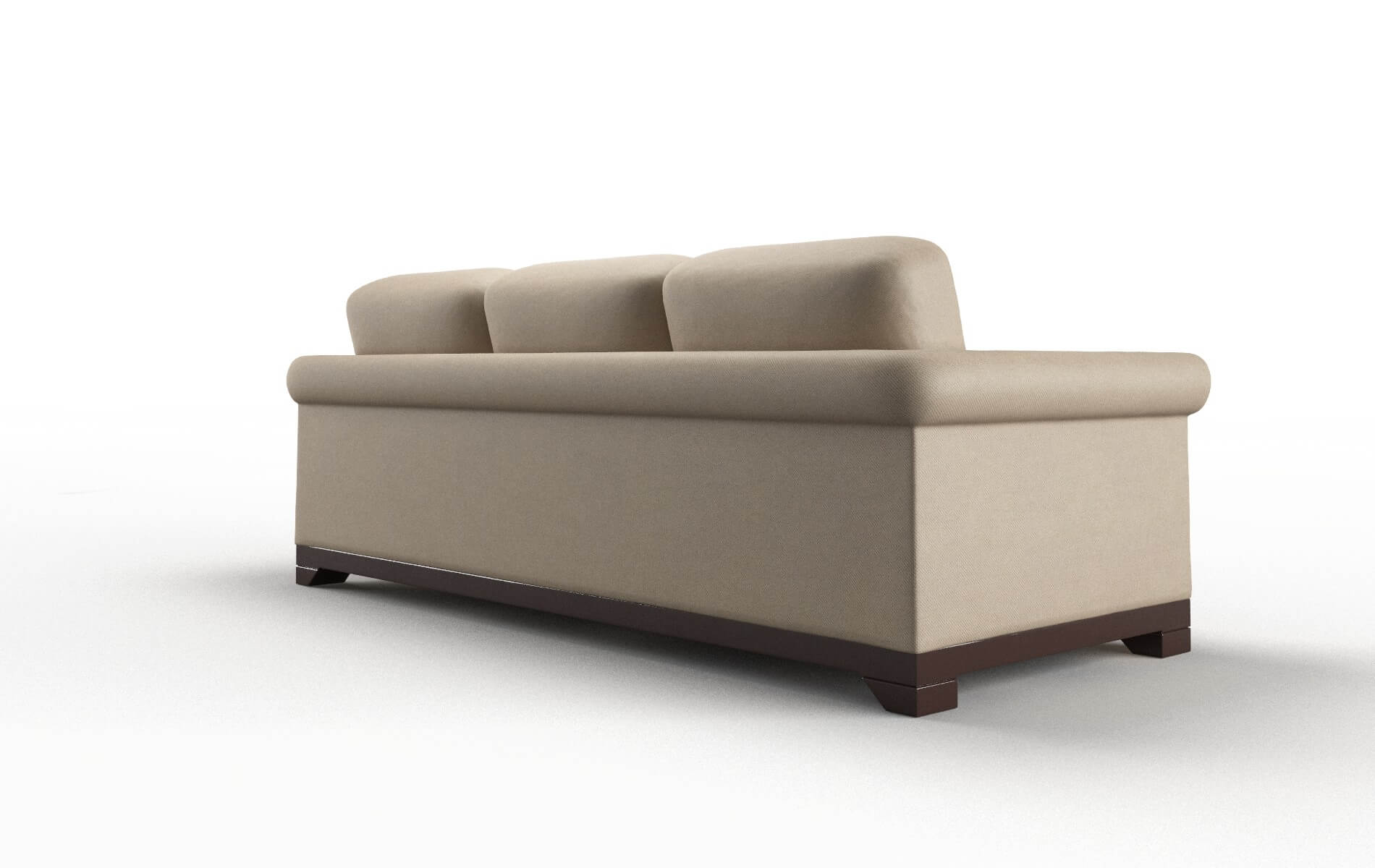 Denver Rocket Cappuccino Sofa espresso legs 5