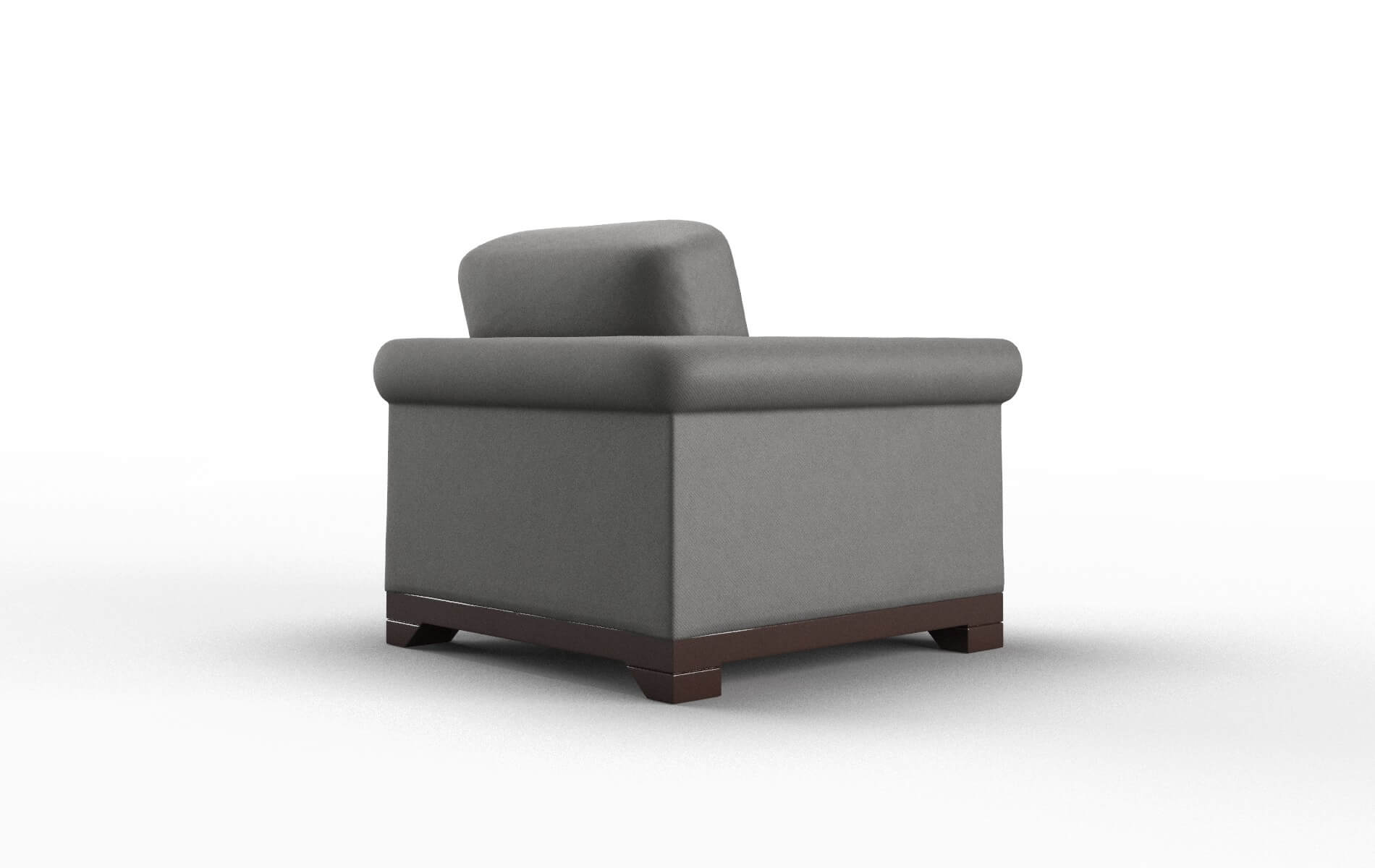 Denver Rocket Charcoal Chair espresso legs 5