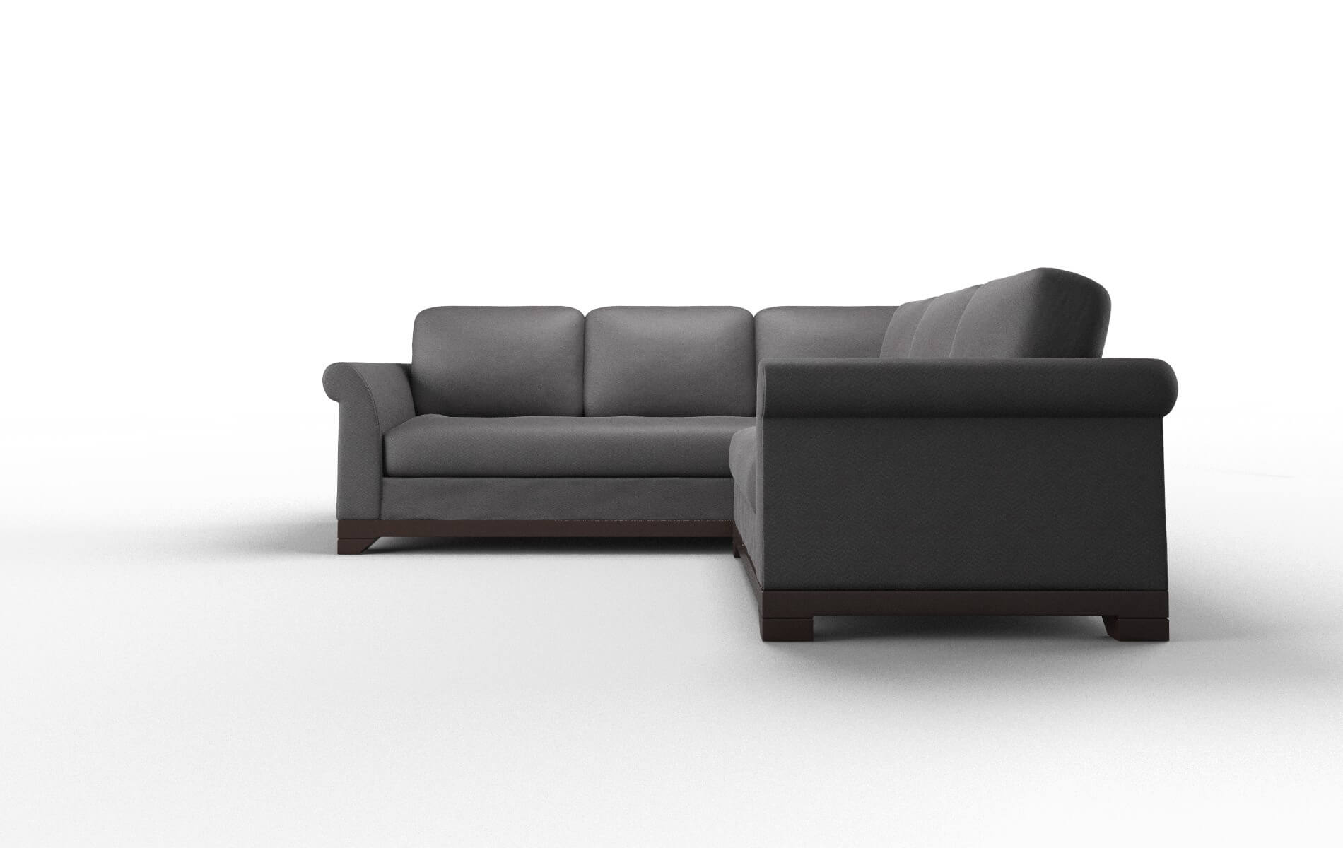 Denver Royale Eclipse Sectional espresso legs 5