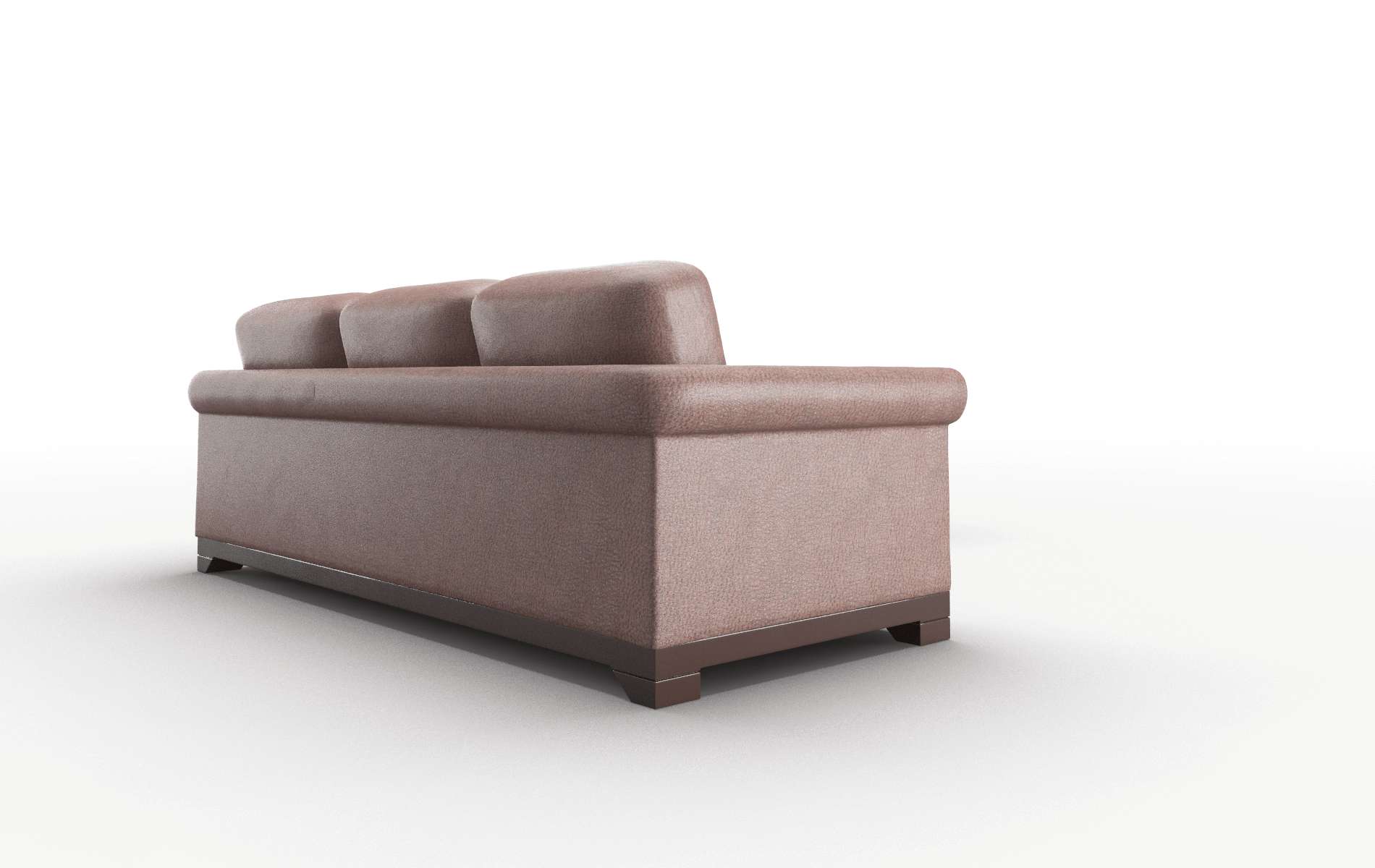 Denver Royale Mocha Sectional espresso legs 3