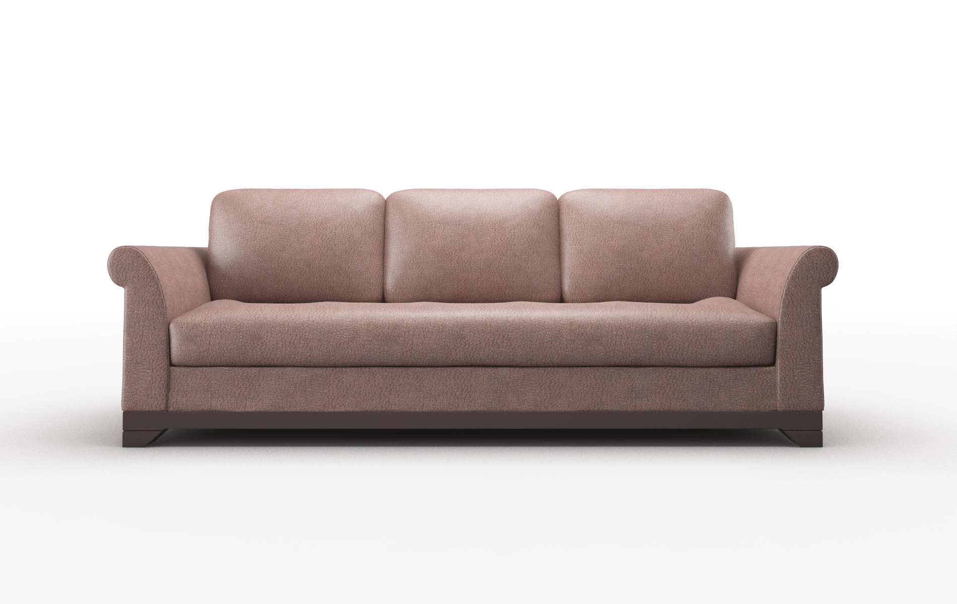 Denver Royale Mocha Sofa espresso legs