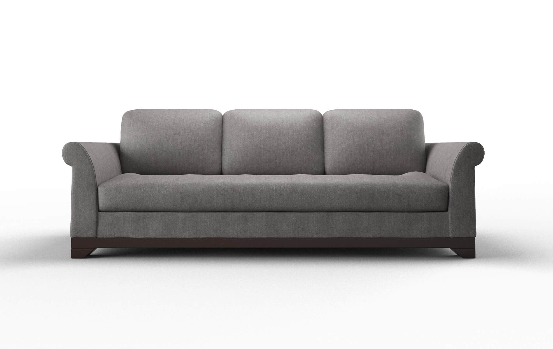 Denver Sasha granite Sofa Espresso Legs  1
