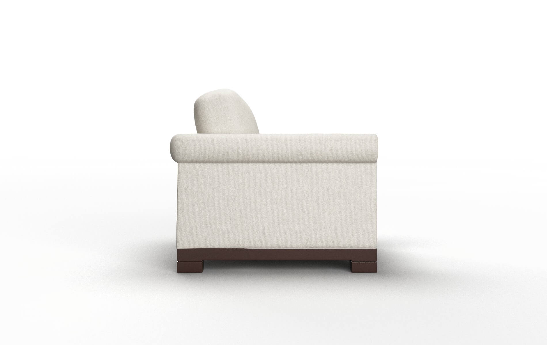 Denver Sasha Linen Chair espresso legs 3