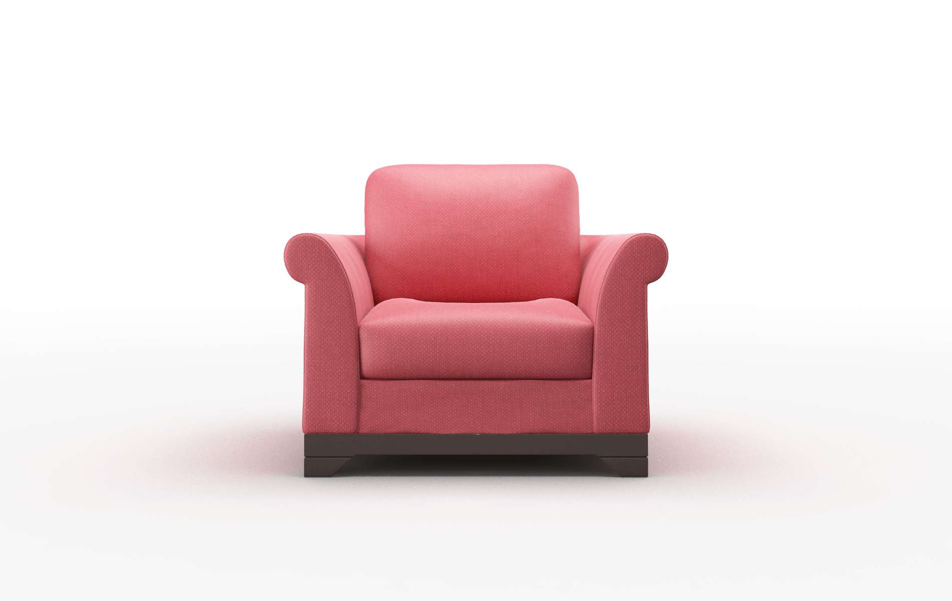 Denver Sorrento Berry chair espresso legs