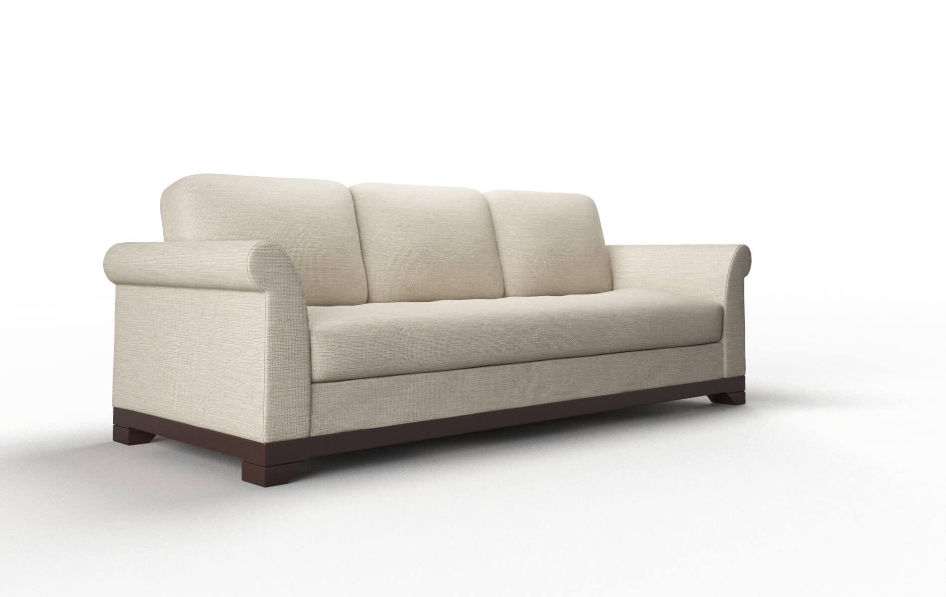 Denver Sosoftness 72 Sofa espresso legs 2