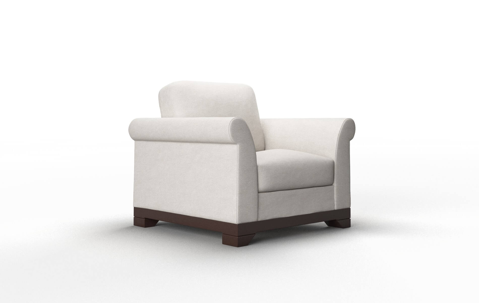 Denver Suave Dove Chair espresso legs 2