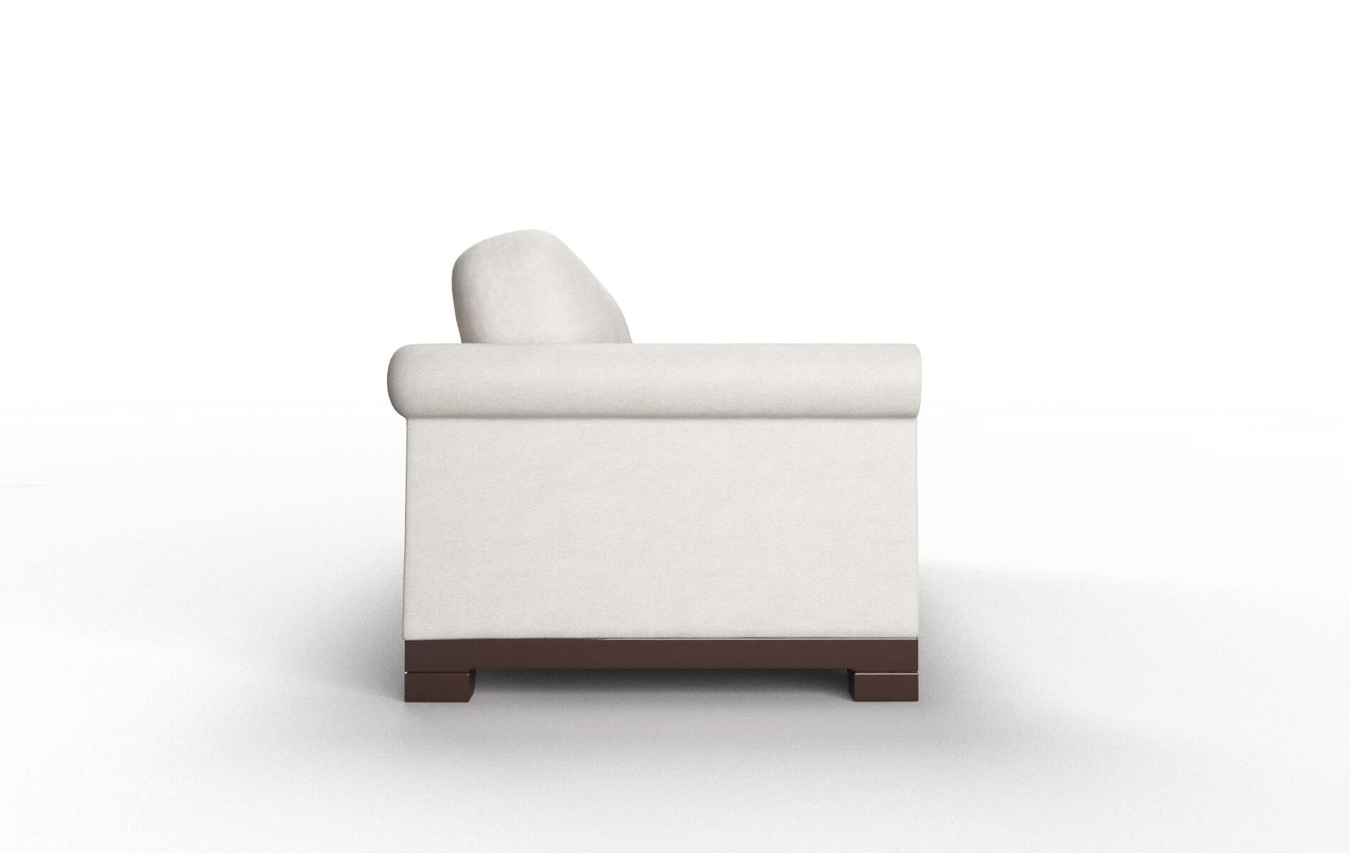 Denver Suave Dove Sofa espresso legs 3
