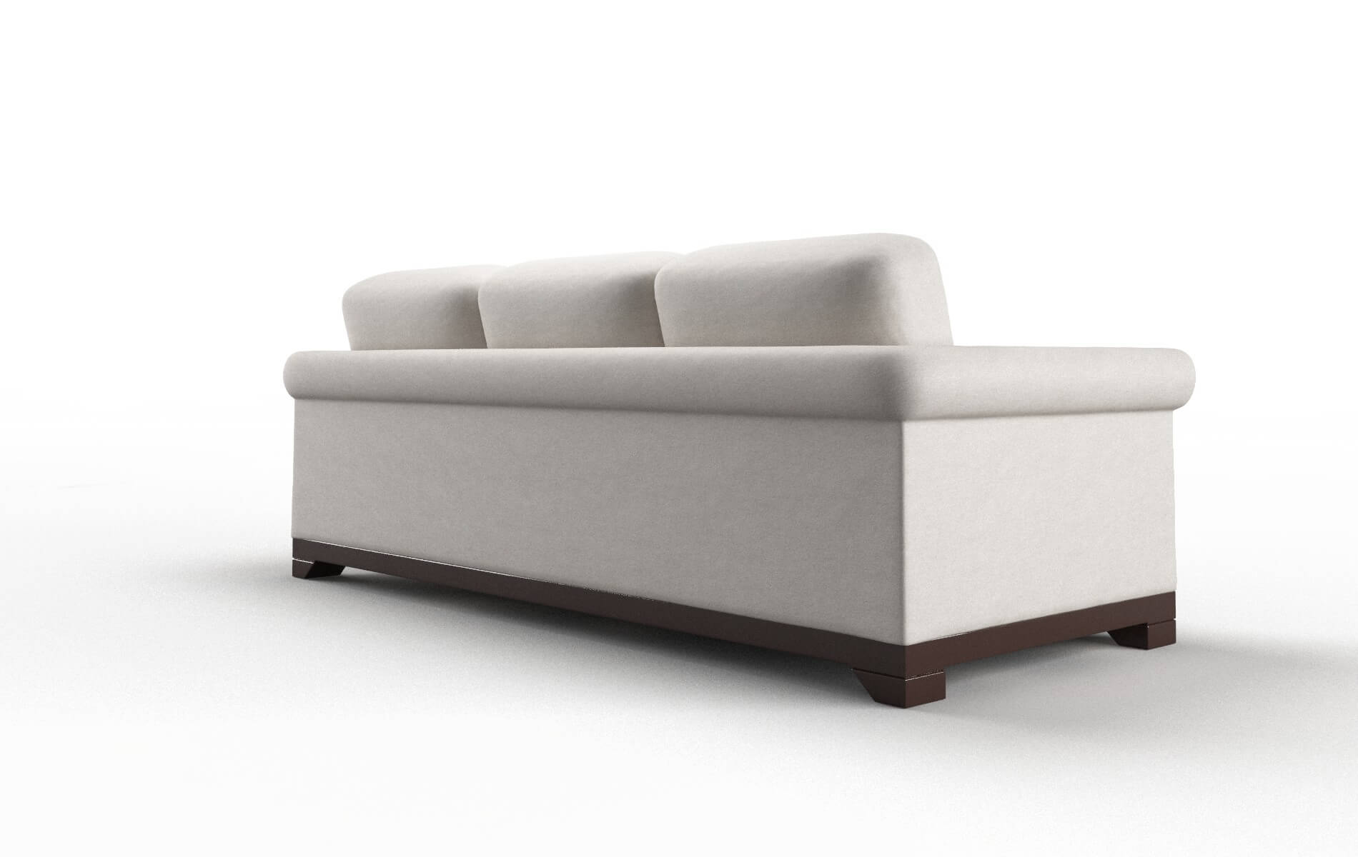 Denver Suave Dove Sofa espresso legs 5