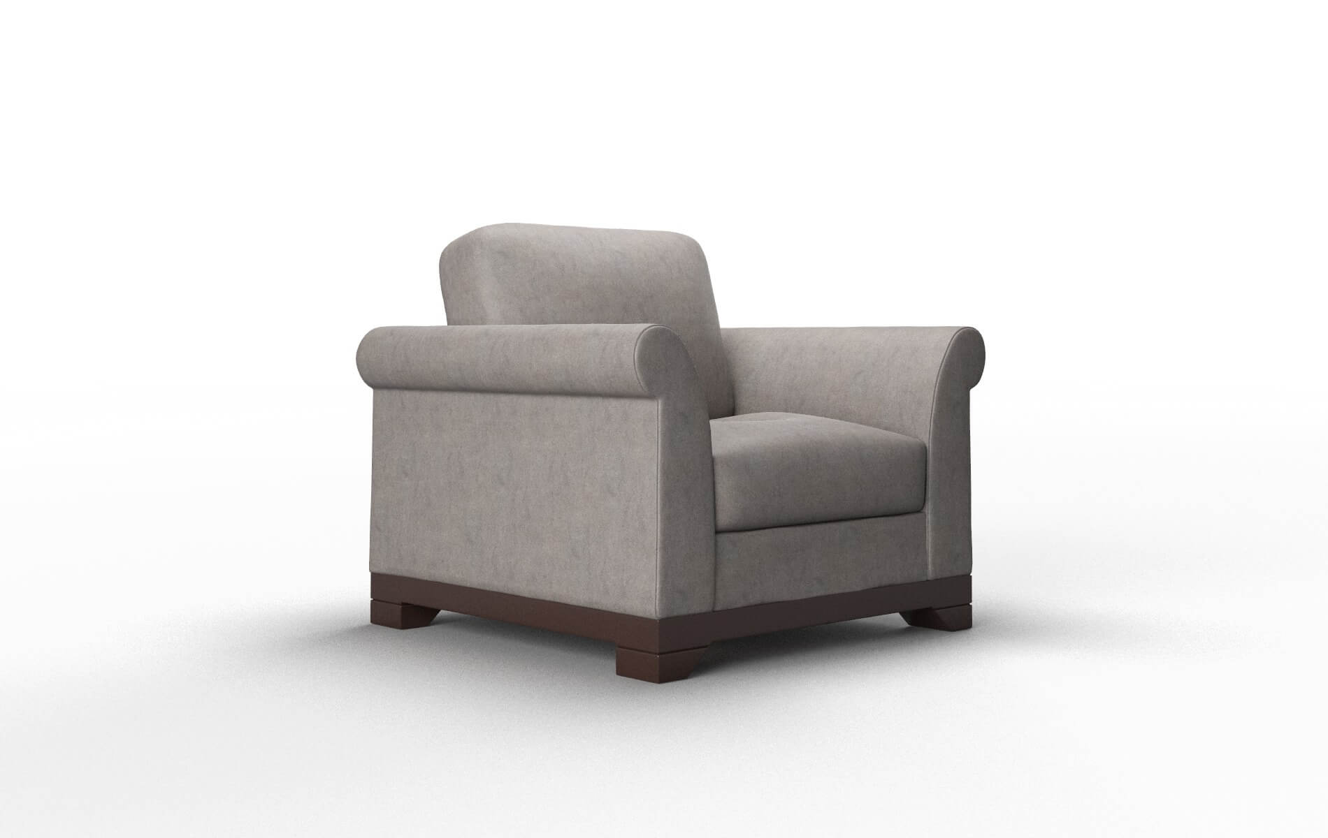Denver Suave Slate Chair espresso legs 2